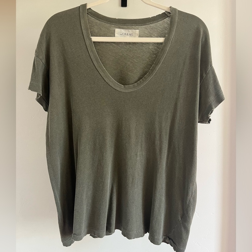 The Great U Neck Tee Size O
